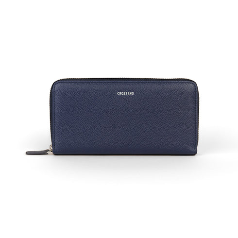 Crossing Milano Long Zip Wallet RFID